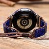 Lade das Bild in den Galerie-Viewer, Tiefblauer Ozean Jaspis Samsung Uhrenarmband