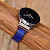 Tiefblauer Ozean Jaspis Samsung Uhrenarmband