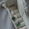 Luxus-Ohrringe Mit Vintage-Zirkon Und Perle