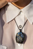 Lade das Bild in den Galerie-Viewer, Drachenherz Labradorit Halskette Aus Labradorit